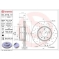 0991721X Brembo ДИСК ТОРМОЗНОЙ ПЕРЕДНИЙ