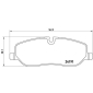 P44014 Brembo Колодки тормозные P44014