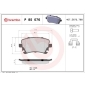 P85076 Brembo Колодки тормозные P85076