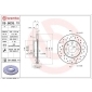 0986351X Brembo 09.8635.1X диск тормозной