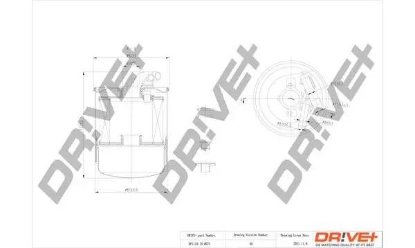 Drive+ DP1110130073 Топливный фильтр