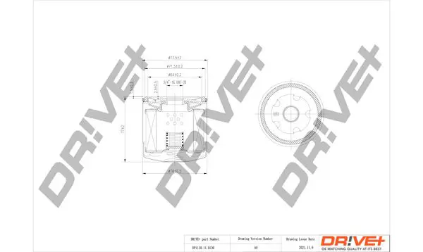 DP1110.11.0130 Масляный фильтр