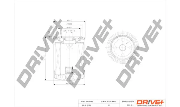 DP1110.11.0028 Масляный фильтр
