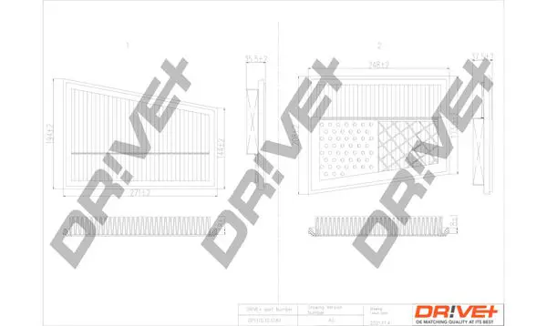 Drive+ DP1110100187 Воздушный фильтр