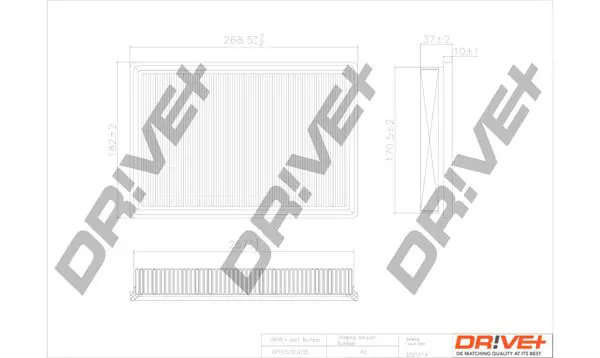 Drive+ DP1110100135 Воздушный фильтр