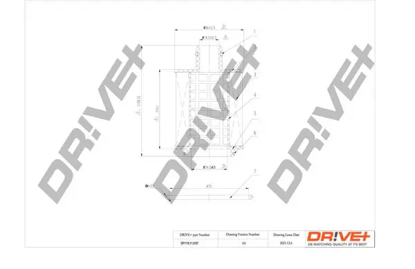 DP1110.11.0107 Масляный фильтр