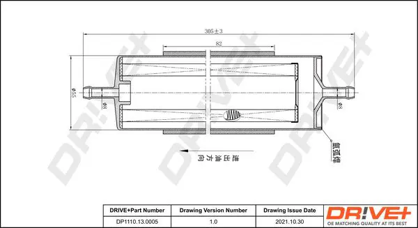 Drive+ DP1110130005 Топливный фильтр
