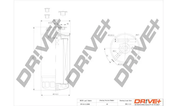 DP1110.13.0049 Топливный фильтр