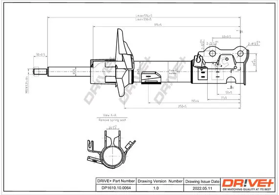 Drive+ DP1610100064 Амортизатор