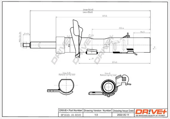 Drive+ DP1610100218 Амортизатор