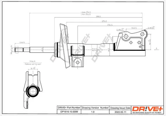 Drive+ DP1610100099 Амортизатор