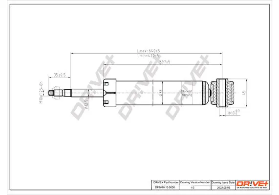 Drive+ DP1610100050 Амортизатор