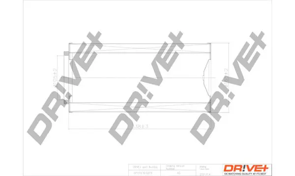 Drive+ DP1110100273 Воздушный фильтр