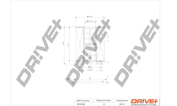 Drive+ DP1110110079 Масляный фильтр