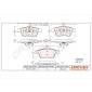 DP1010100384 Комплект тормозных колодок,
