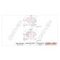 DP1010101250 Brake Pad Set, disc brake