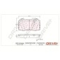 DP1010100855 Комплект тормозных колодок,