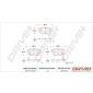DP1010100742 Комплект тормозных колодок,