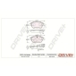 DP1010100706 Комплект тормозных колодок,