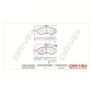 DP1010100874 Комплект тормозных колодок,