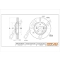 DP1010111211 Drive+ Тормозной диск