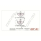 DP1010100123 Drive+ Комплект тормозных колодок,