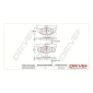 DP1010100812 Drive+ Комплект тормозных колодок,