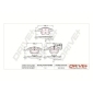 DP1010100891 Drive+ Комплект тормозных колодок,