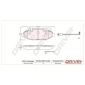 DP1010100899 Комплект тормозных колодок,