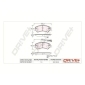 DP1010100931 Комплект тормозных колодок,