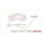 DP1010101046 Комплект тормозных колодок,