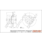 DP1010110261 Drive+ Тормозной диск
