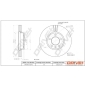 DP1010110375 Drive+ Тормозной диск