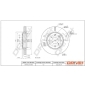 DP1010110465 Drive+ Тормозной диск