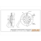 DP1010110484 Drive+ Тормозной диск