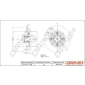 DP1010111646 Drive+ Тормозной диск