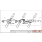 DP2110100255 Drive+ Приводной вал