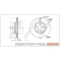 DP1010110619 Drive+ Тормозной диск