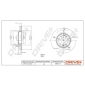 DP1010110641 Drive+ Тормозной диск