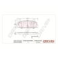 DP1010100004 Drive+ Комплект тормозных колодок,