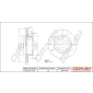 DP1010110777 Drive+ Тормозной диск