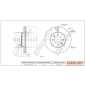 DP1010110519 Drive+ Тормозной диск