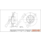 DP1010110767 Drive+ Тормозной диск