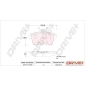 DP1010100469 Drive+ Комплект тормозных колодок,