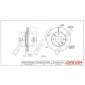 DP1010110406 Drive+ Тормозной диск