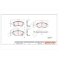 DP1010100018 Drive+ Комплект тормозных колодок,