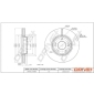 DP1010110460 Drive+ Тормозной диск