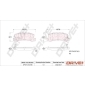 DP1010100190 Drive+ Комплект тормозных колодок,