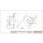 DP1010110122 Drive+ Тормозной диск