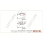 DP1010100120 Drive+ Комплект тормозных колодок,